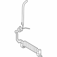 OEM 2015 Lexus LX570 Cooler Sub-Assy, Power Steering Oil, NO.1 - 44402-60051