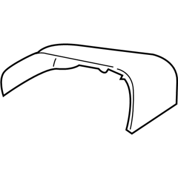 OEM 2021 Ford Explorer Mirror Cover - LB5Z-17D742-CA