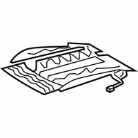 OEM 2017 Kia Optima Heater-Front Seat Cushion - 88195D4010