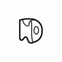 OEM 2005 Honda Civic Bush, Stabilizer Holder - 52306-S5A-E01