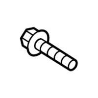 OEM BMW X4 Hexagon Screw With Flange - 34-11-6-797-579