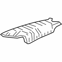 OEM 2018 Acura TLX Plate, Front - 74601-T2F-A00