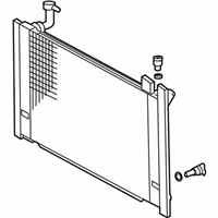 OEM 2006 Toyota Prius Radiator Assembly - 16041-21281