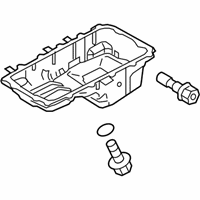 OEM 2021 Ford Mustang Oil Pan - JR3Z-6675-E