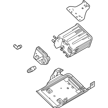 OEM 2019 Ford E-350 Super Duty Vapor Canister - DC2Z-9D653-A