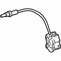 OEM 2005 Lexus RX330 Lock Sub-Assy, Fuel Filler Opening Lid - 77030-0E010