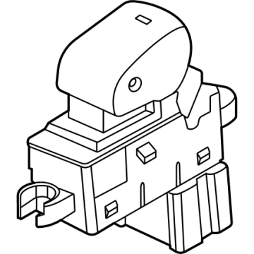 OEM Nissan Frontier Switch Assy-Power Window, Assist - 25411-EZ10A