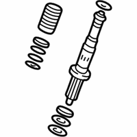 OEM 2004 Acura MDX Valve Sub-Assembly, Steering - 53641-S3V-A02