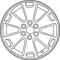 OEM Kia Borrego Wheel Assembly-Aluminum - 529102J150