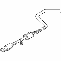 OEM 2021 Hyundai Veloster Center Muffler Complete - 28600-J3500