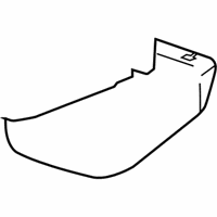 OEM 2003 Cadillac Escalade EXT Pad, Front Center Seat Cushion - 88936413