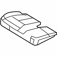 OEM 2008 Ford Expedition Seat Cushion Pad - 7L1Z-78632A22-A