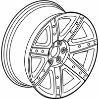 OEM 2017 Cadillac Escalade ESV Wheel - 84497729