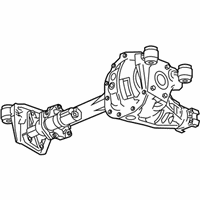 OEM 2007 GMC Canyon Front Axle Assembly (3.73 Ratio) - 20849983