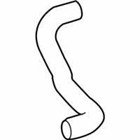 OEM Lexus ES300h Hose, Radiator, NO.3 - 16573-F0070