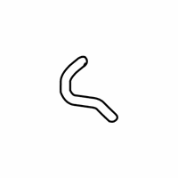 OEM 2020 Toyota Camry By-Pass Hose - 16296-25020