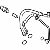 OEM 2014 Chevrolet Equinox Front Pressure Hose - 22955271