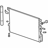 OEM 2017 Chevrolet Equinox Condenser - 23400197