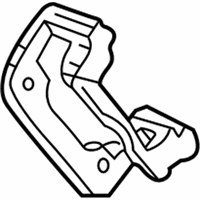 OEM 1997 Ford Mustang Caliper Mount - F4ZZ-2B293-A