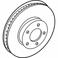 OEM 1999 Ford Mustang Rotor - XR3Z-1125-BC