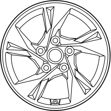 OEM Hyundai Elantra Wheel Assy-Aluminium - 52910-AB200