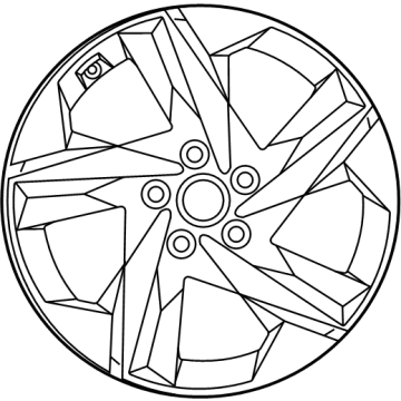 OEM Hyundai Elantra Wheel Assy-Aluminium - 52910-AA400