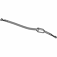 OEM 2010 Honda Insight Cable, Rear Inside Handle - 72631-TM8-A01