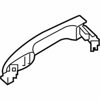 OEM 2019 Kia Soul EV Rear Door Outside Handle, Left - 83651B2010