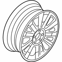 OEM 2007 Ford Edge Wheel, Alloy - AT4Z-1007-B