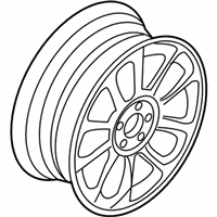 OEM 2009 Ford Edge Wheel, Alloy - 8T4Z-1007-J