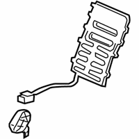 OEM 2005 Acura TSX Heater, Left Front Seat-Back - 81524-SEA-J51