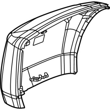 OEM 2021 Jeep Grand Cherokee L CAP-MIRROR - 68541284AA