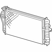 OEM 2004 Buick Park Avenue Radiator Assembly - 89018546