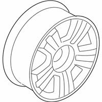 OEM 2007 Ford F-150 Wheel, Alloy - 7L3Z-1007-H