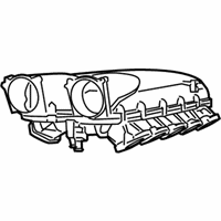 OEM Dodge Viper Plenum-Intake Manifold - 5038554AF