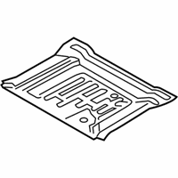 OEM 2021 BMW 745e xDrive FRONT TRUNK FLOOR - 41-00-7-431-640