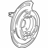 OEM 2001 Mercury Mountaineer Caliper Mount - F5TZ-2C220-B