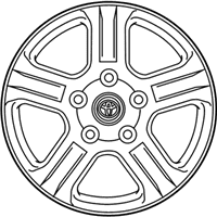 OEM 2014 Toyota Sequoia Wheel, Alloy - 42611-0C100