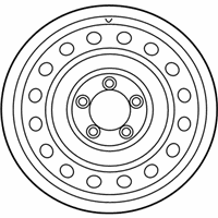 OEM 2021 Toyota Sequoia Wheel, Alloy - 42611-0C261