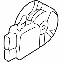 OEM Chrysler Sebring Motor-Radiator Fan - MR481726