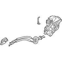 OEM 2019 Kia Forte Rear Door Latch Assembly, Left - 81410M6000