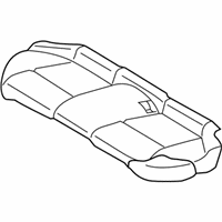 OEM 2015 Infiniti Q50 Cushion Assy-Rear Seat - 88300-4GB0C