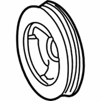 OEM 2005 Ford Five Hundred Pulley - 5F9Z-6312-AA