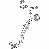 OEM 2015 Hyundai Veloster Filler Neck & Hose Assembly - 31030-2V500