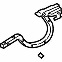 OEM 2008 Kia Spectra Hinge Assembly-Trunk Lid - 792102F000