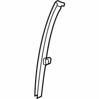 OEM 2013 Acura TL Sash, Right Rear Door Quarter - 72731-TK4-A01