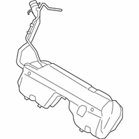 OEM 2012 BMW Z4 Plastic Fuel Tank With Left Sensor - 16-11-7-210-637