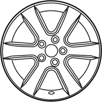 OEM Infiniti G35 Wheel-Alloy Aluminum - 40300-AU525