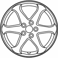 OEM Infiniti G35 Spoke Aluminum Alloy Wheel Rim Disc - 40300-AL625