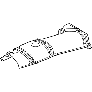 OEM Toyota Heat Shield - 58720-0E010